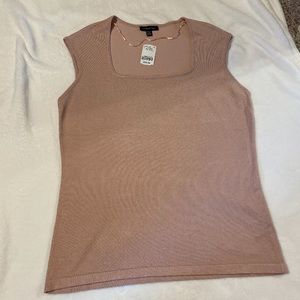 Soft Pink Le Château Tank Top NWT